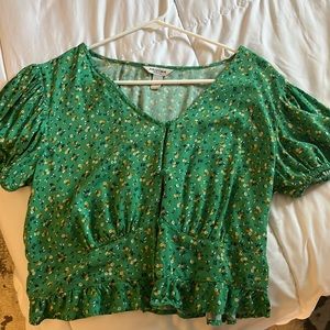 arizona jean co floral shirt